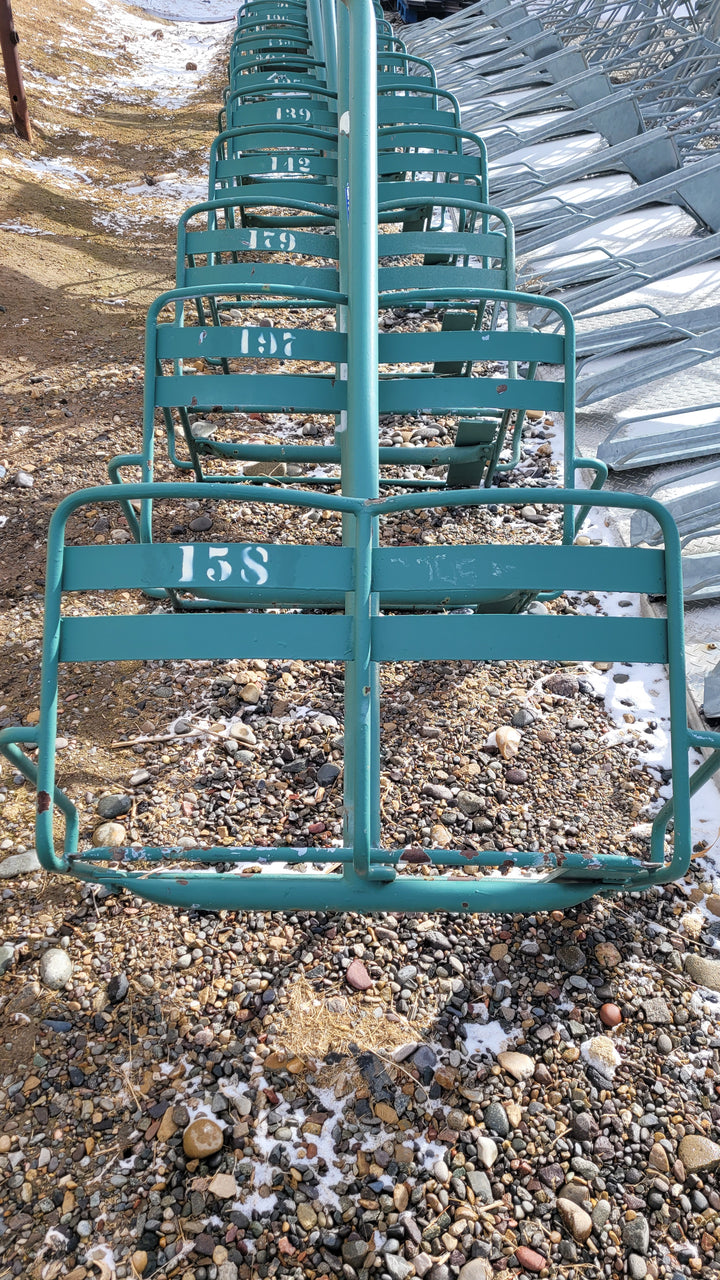 Riblet double chair ski chair