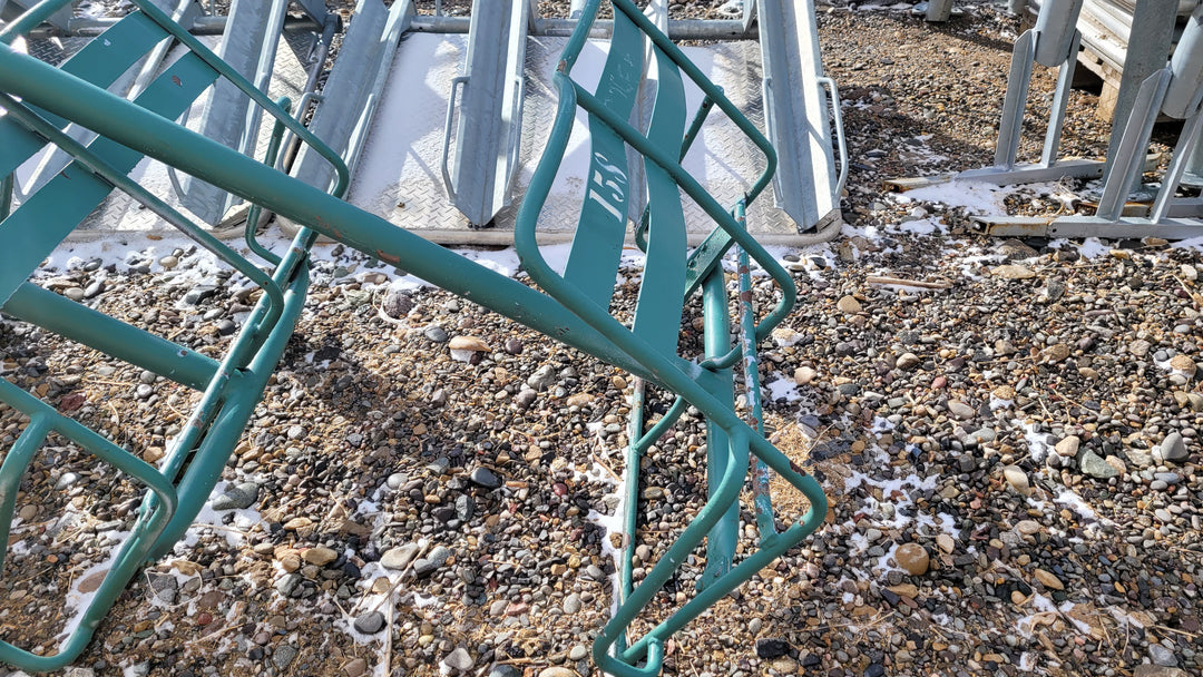 Riblet double chair ski chair