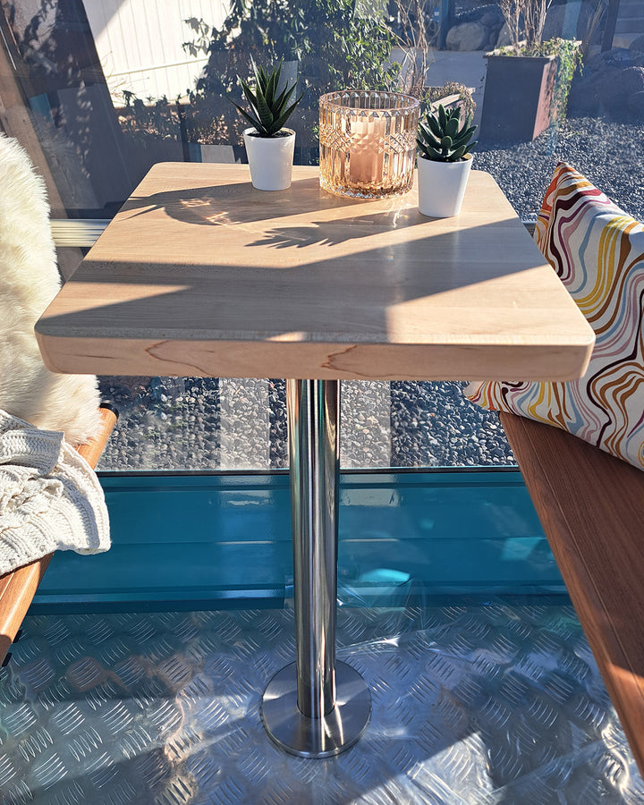Solid wood table add-on - $550