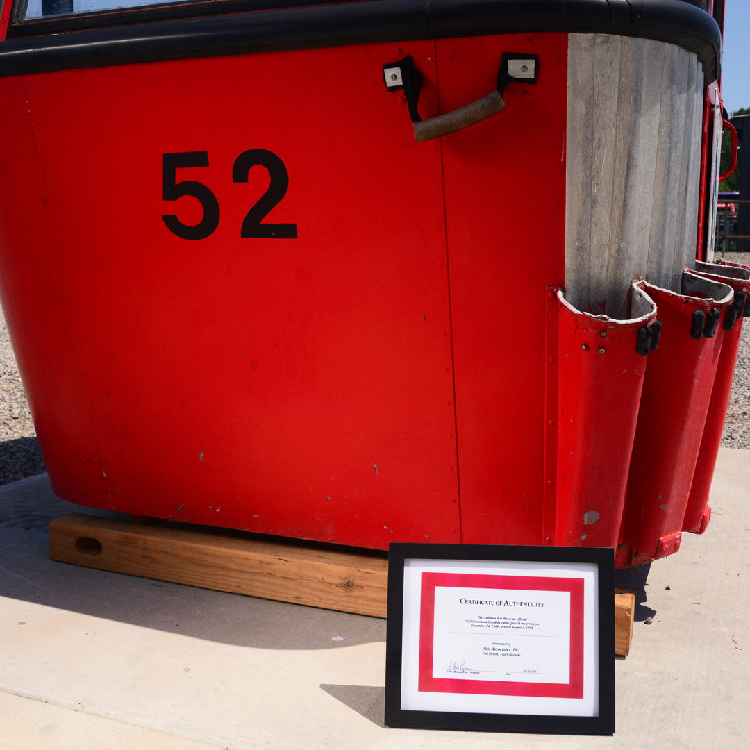Original 1969 Vail Gondola Cabin 