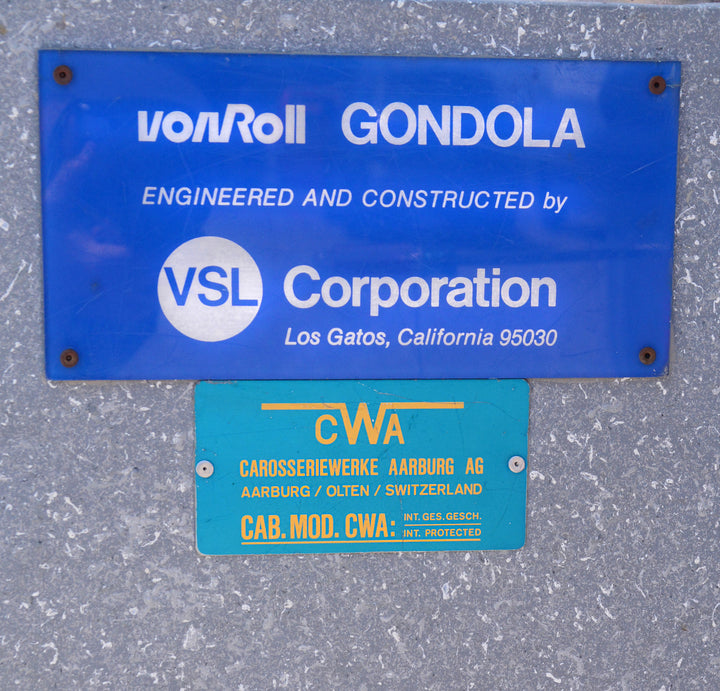 Original 1969 Vail Gondola Cabin 