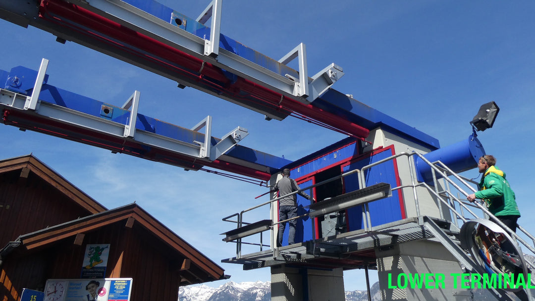 Fixed-grip pulse/group gondola system