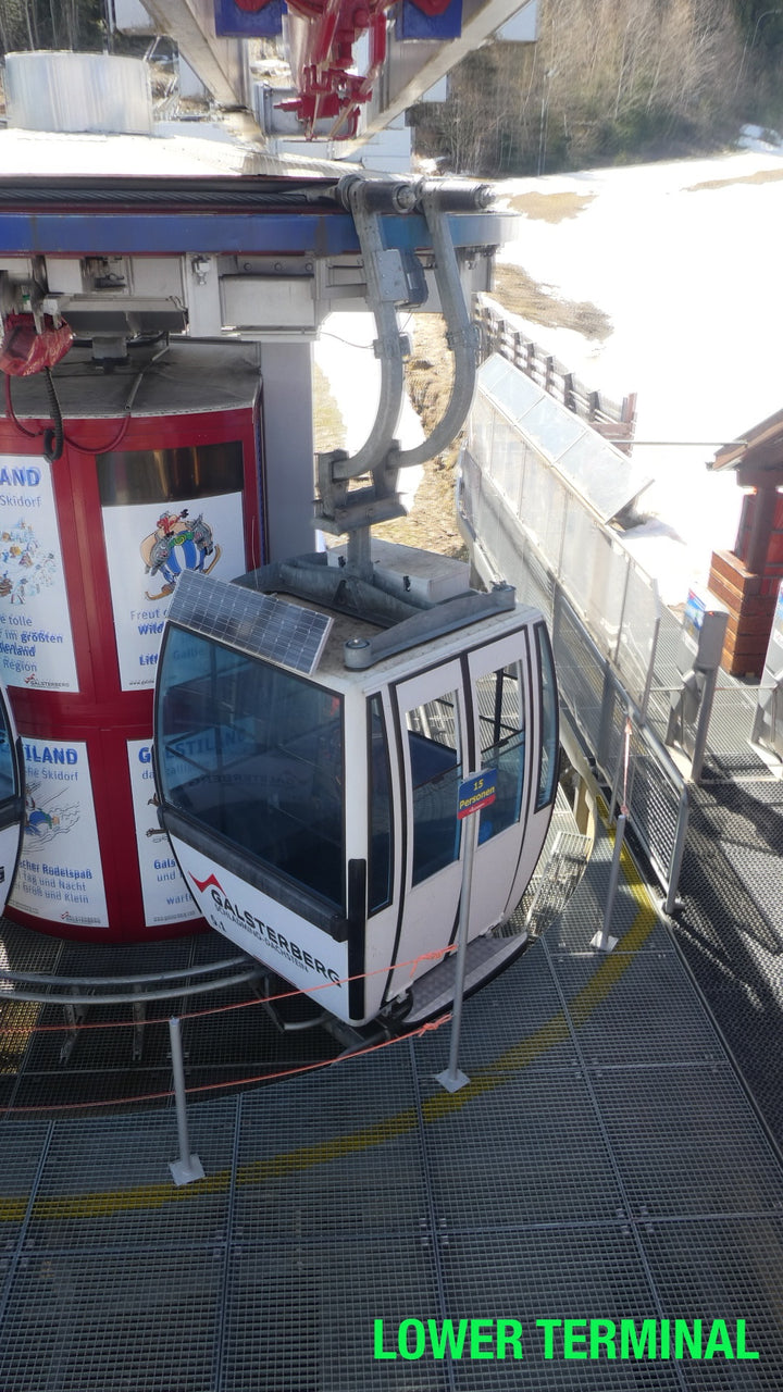 Fixed-grip pulse/group gondola system