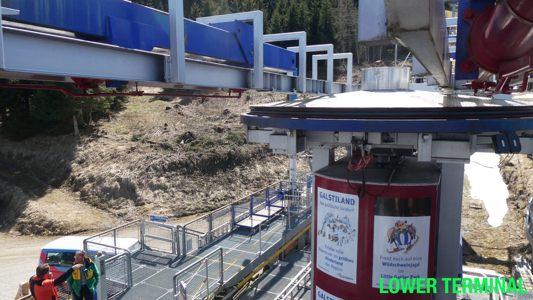 Fixed-grip pulse/group gondola system