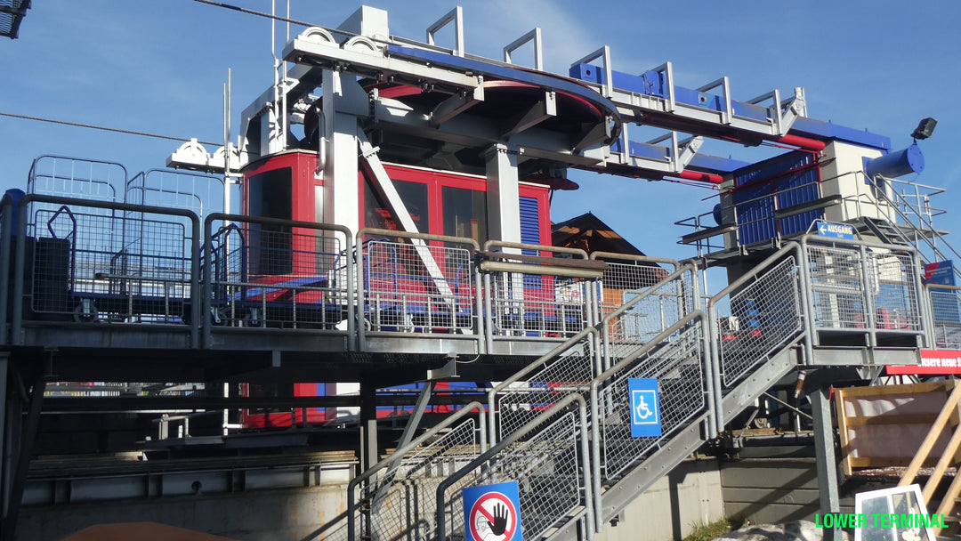 Fixed-grip pulse/group gondola system