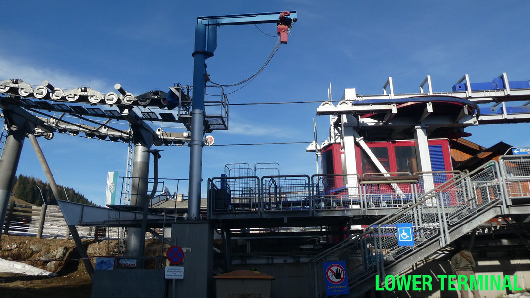 Fixed-grip pulse/group gondola system