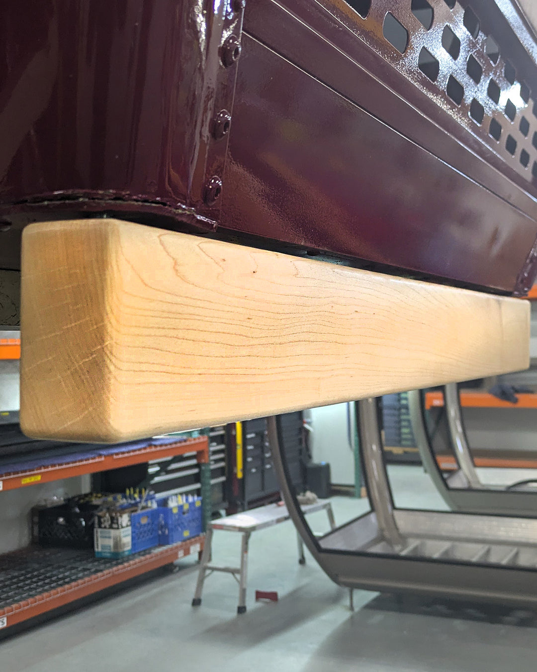 Wooden gondola base