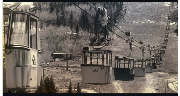 Original 1969 Vail Gondola Cabin 