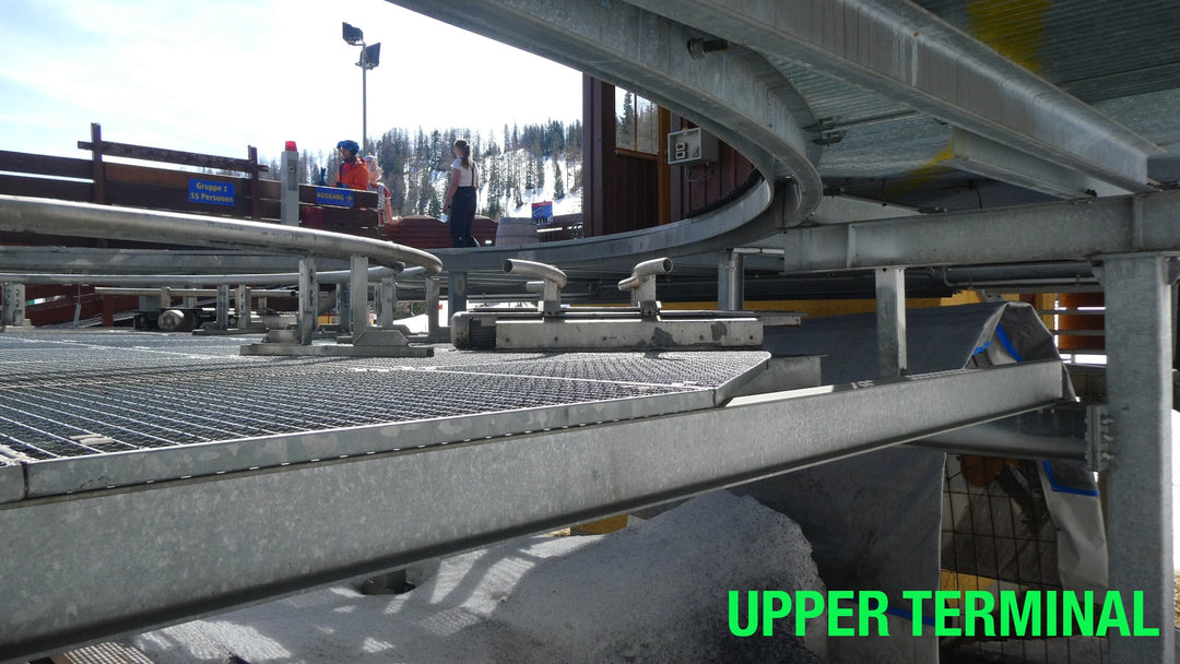 Fixed-grip pulse/group gondola system