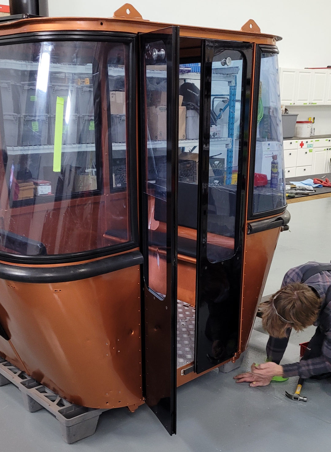 FULLY RESTORED VINTAGE AUSTRIAN GONDOLA
