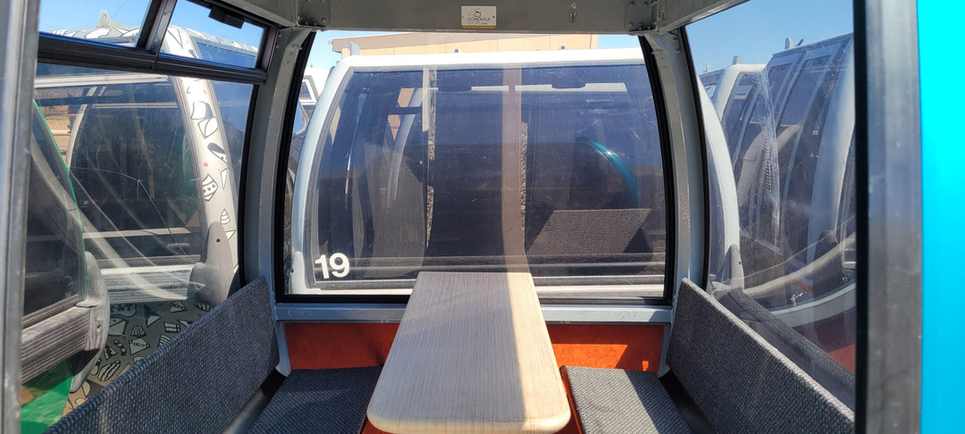 Restored Gondola - Shiny Blue - Used