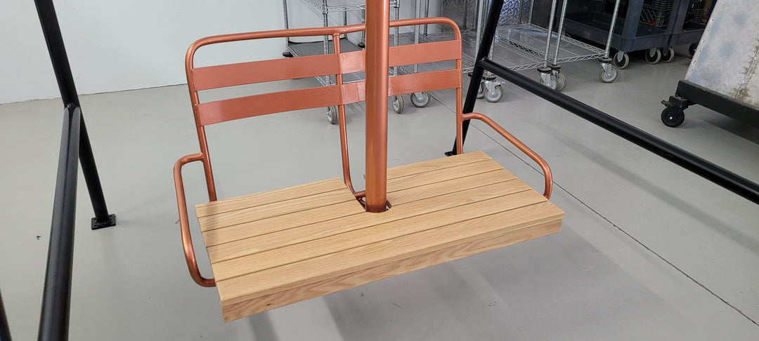 Restored ski chair