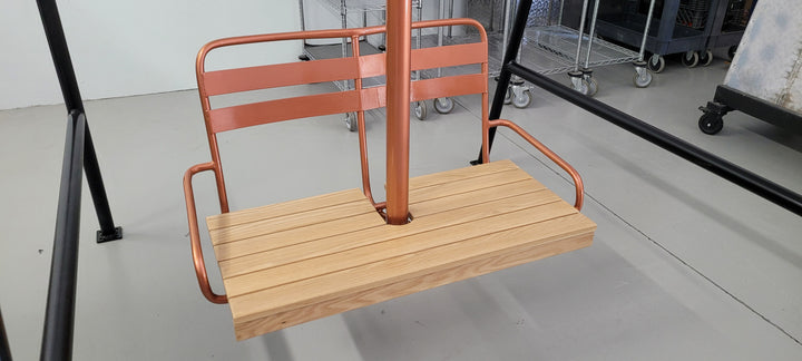 Restored ski chair