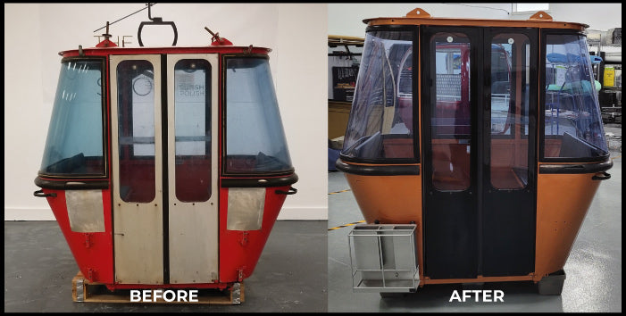 FULLY RESTORED VINTAGE AUSTRIAN GONDOLA