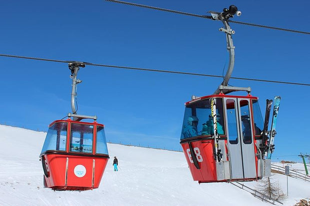 #32 Austrian ski resort gondola